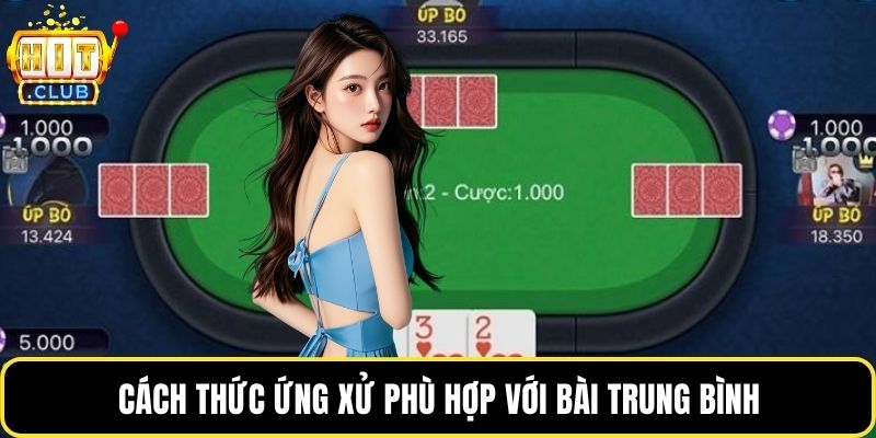 Cách thức ứng xử phù hợp với bài trung bình