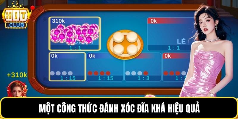 Một công thức đánh xóc đĩa khá hiệu quả